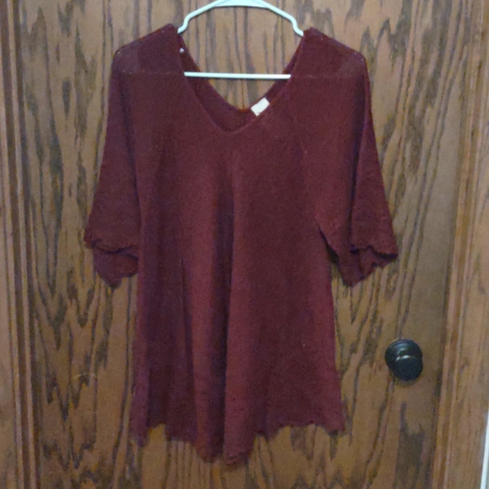 Maroon Junior Tunic